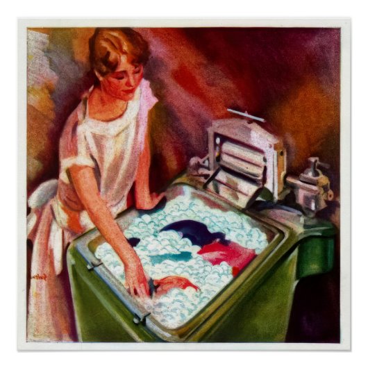 Housewife's dream magazine advertentie perfect poster (Voorkant)