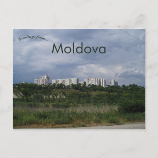 Housing on the Hilltop of Ribnita Moldova Briefkaart