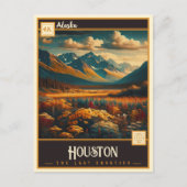 Houston, Alaska |  BRIEFKAART (Voorkant)