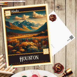 Houston, Alaska | BRIEFKAART