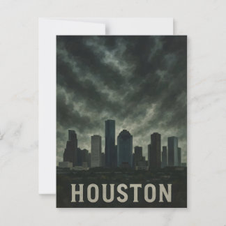 HOUSTON Ansichtkaart Briefkaart