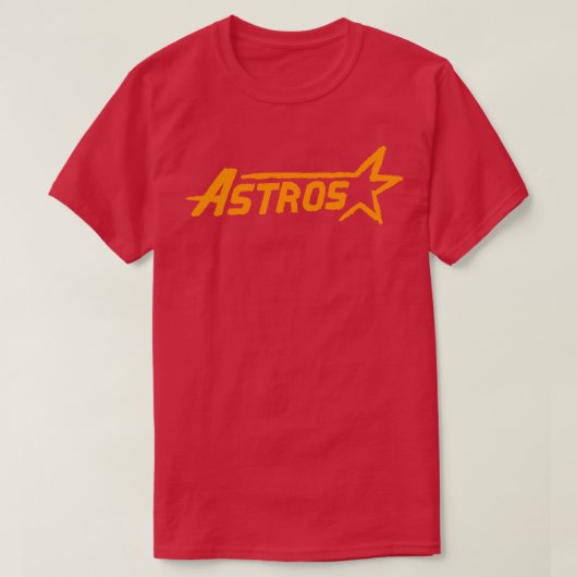 Houston Astroooos 1 T-shirt (Design voorkant)