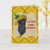 Houston Badge & Tartan Persoonlijke mas Kaart (Gele Bloem)