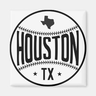 Houston Baseball Thema Magneet