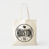 Houston Baseball Thema Tote Bag (Voorkant)