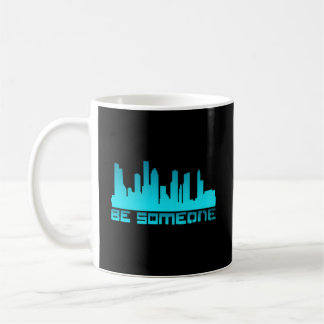 Houston Be Someone Bridge Houston Skyline H-Town B Koffiemok
