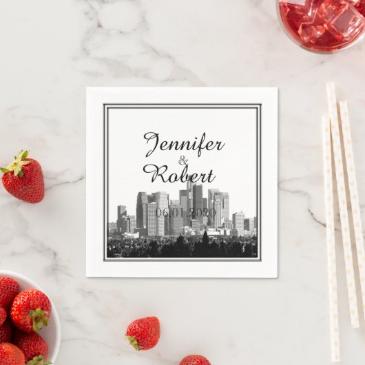 Houston Bestemming Bruiloft Servet (Insitu)