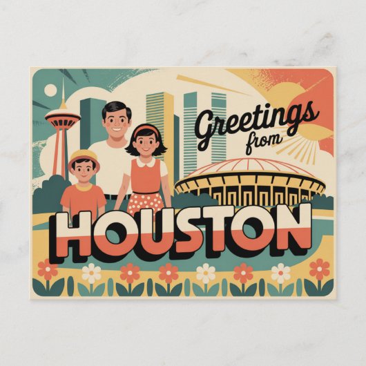 Houston Briefkaart (Voorkant)