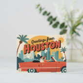 Houston Briefkaart (Staand voorkant)