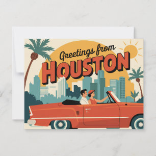 Houston Briefkaart