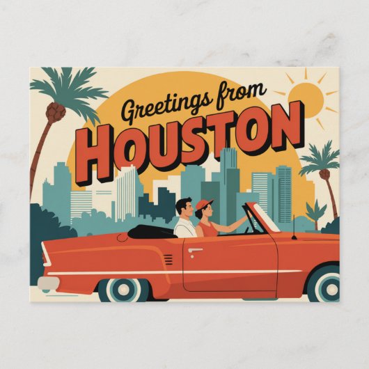 Houston Briefkaart (Voorkant)