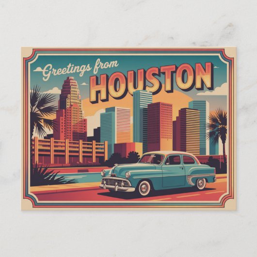 Houston Briefkaart (Voorkant)