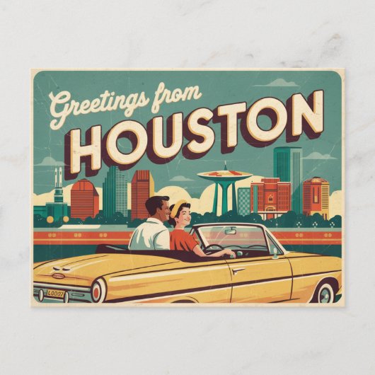 Houston Briefkaart (Voorkant)
