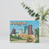 Houston Briefkaart (Staand voorkant)