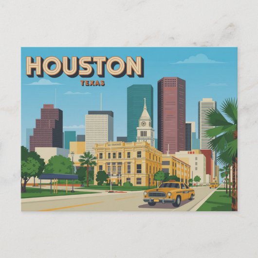 Houston Briefkaart (Voorkant)