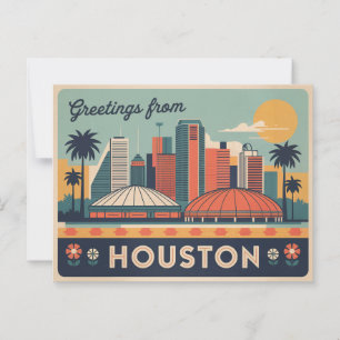 Houston Briefkaart