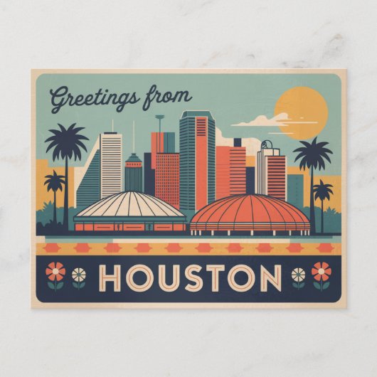 Houston Briefkaart (Voorkant)