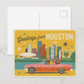 Houston Briefkaart (Voorkant / Achterkant)