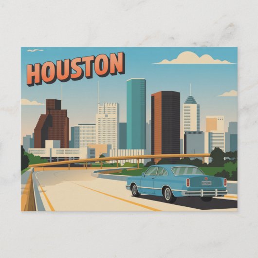 Houston Briefkaart (Voorkant)