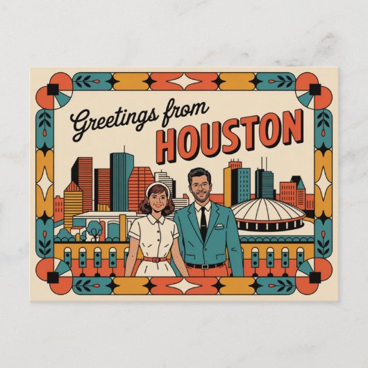 Houston Briefkaart (Voorkant)