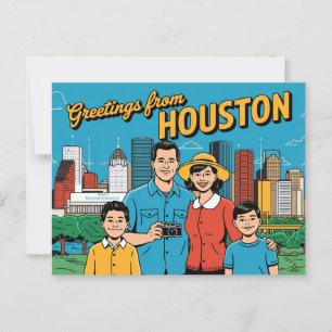 Houston Briefkaart