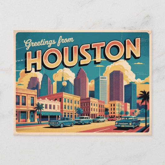 Houston Briefkaart (Voorkant)
