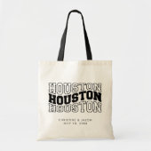 Houston bruiloft welkom tote bag (Voorkant)