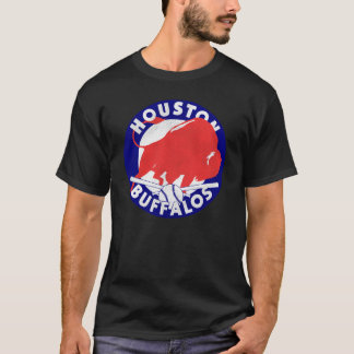 Houston Buffalos Retro Defunct Baseball T-shirt