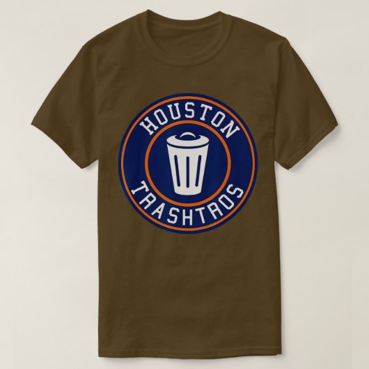 Houston Cheaters Sign Stealing Trashtros Baseball T-shirt (Design voorkant)