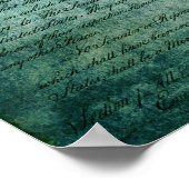 Houston City Flag Poster (Hoek)