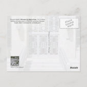 Houston City Hall, Texas Briefkaart (Achterkant)