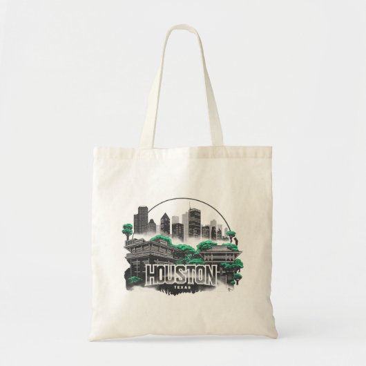 Houston City Texas, Verenigde Staten Tote Bag (Voorkant)