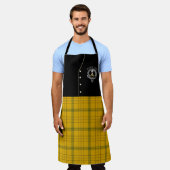 Houston Clan Badge & Tartan Kilt Schort (Gedragen)