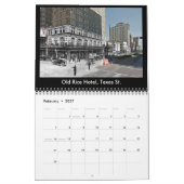 Houston - 'Dan en nu'-agenda Kalender (Feb 2027)