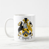 Houston Family Crest Koffiemok (Links)
