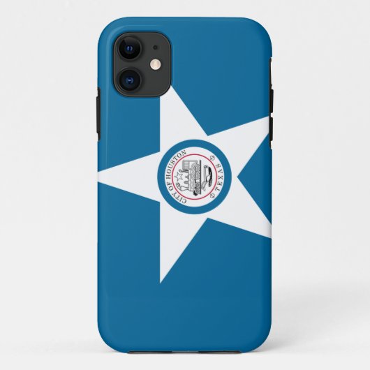 Houston Flag Case-Mate iPhone Case (Achterkant)