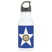 Houston Flag Liberty Bottle Waterfles (Voorkant)