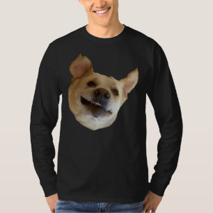 Houston foto geel lab Derp gezicht T-shirt