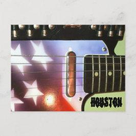 Houston Guitar Briefkaart