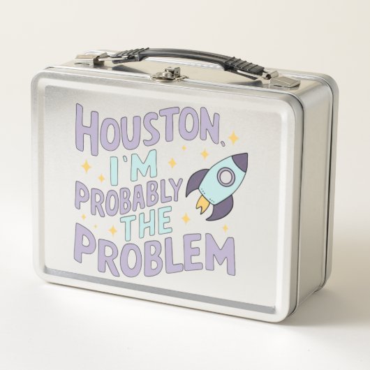 Houston, ik ben waarschijnlijk het probleem (Voorkant)
