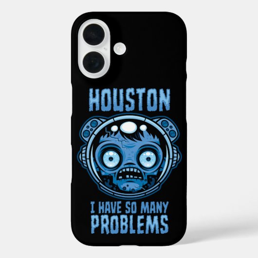 Houston ik heb zoveel problemen astronaut Case-Mate iPhone case (Achterkant)