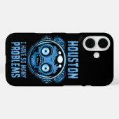 Houston ik heb zoveel problemen astronaut Case-Mate iPhone case (Achterkant (horizontaal))