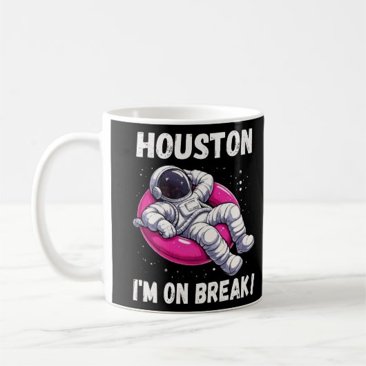 Houston, I'm on Break - Ontspannende astronaut Koffiemok (Links)