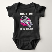 Houston, I'm on Break - Ontspannende astronaut Romper (Voorkant)