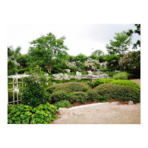 Houston Japanse tuinen - Poster