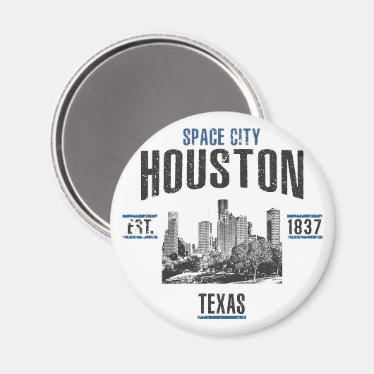 Houston Magneet (Voorkant / Achterkant)