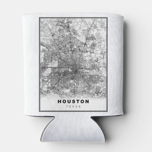 Houston Map Blikjeskoeler (Achterkant)