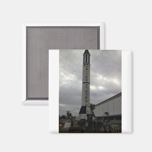 Houston NASA Tour Magneet (Voorkant / Achterkant)