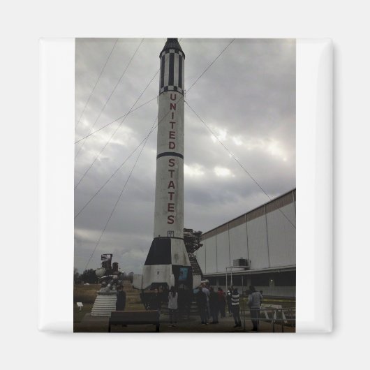 Houston NASA Tour Magneet (Voorkant)