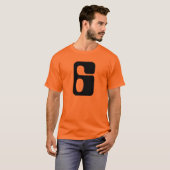 Houston. Nummer 6! Jonathan! T-shirt (Voorkant volledig)